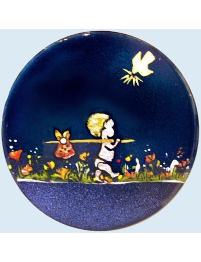 Petits Pas D8,3cm - EMAUX DU LIBAN