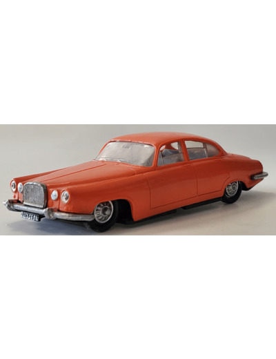 JAGUAR MK 10 ORANGE NOREV PLASTIQUE 1/43 SANS BOITE