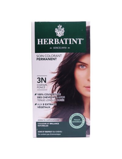 Soin Colorant Permanent 3N Châtain Foncé 150ml