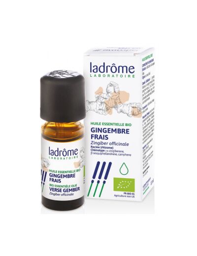 Huile essentielle de Gingembre 10ml