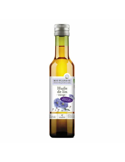 Huile vierge de Lin Bio-250ml-Bio Planète