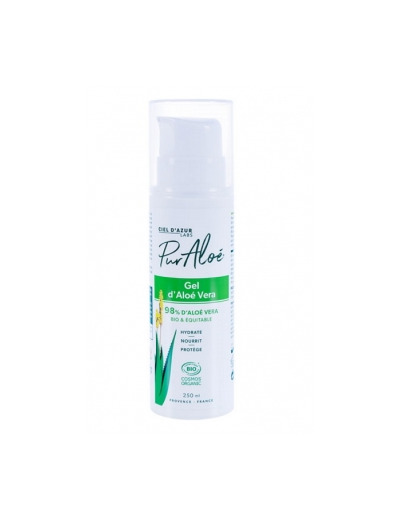 Gel natif d'Aloé Vera tube airless 250ml