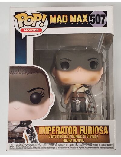 FUNKO POP MOVIES 507 MAD MAX IMPERATOR FURIOSA BOITE D'ORIGINE