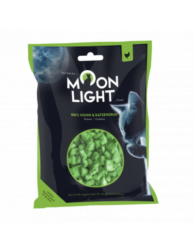 MOONLIGHT, Croûtons au poulet & herbe à chat - 23g