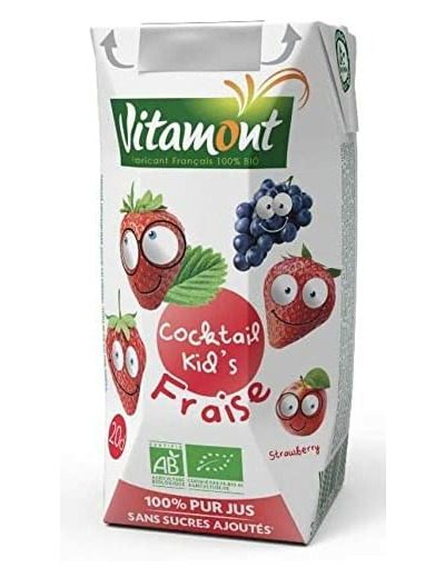 COCKTAIL KIDS FRAISE TETRA 20CL KIDS