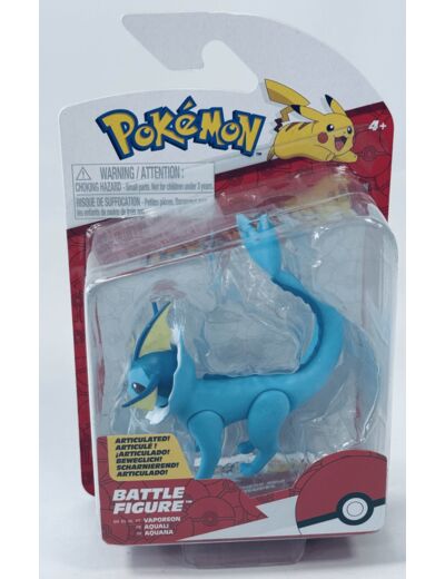 POKEMON BATTLE FIGURE AQUALI DE CHEZ JAZWARES