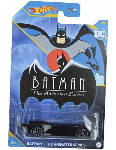 Hot Wheels HLK56-D511 - Batmobile, Batman The Animated Series - 1/64