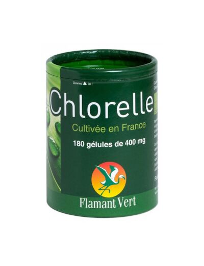 Chlorelle 180 gélules de 400 mg