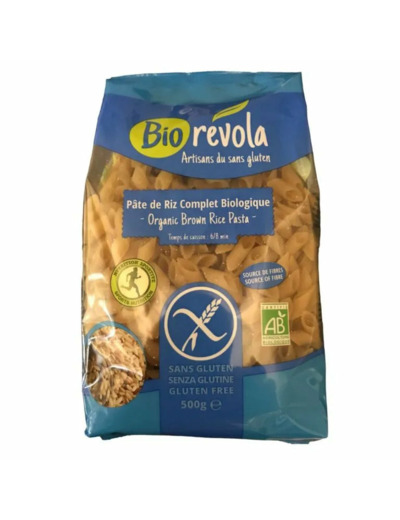 Mezze Riz complet sans gluten et Bio-500g-Révola