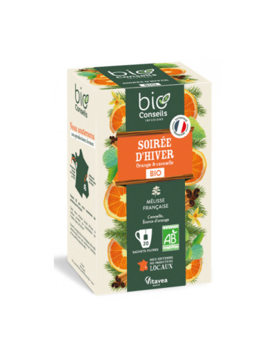 Infusion Soirée d'Hiver Bio 20 sachets 35g