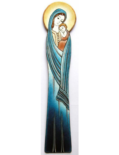 Vierge d'Orient 37cm - EMAUX DU LIBAN