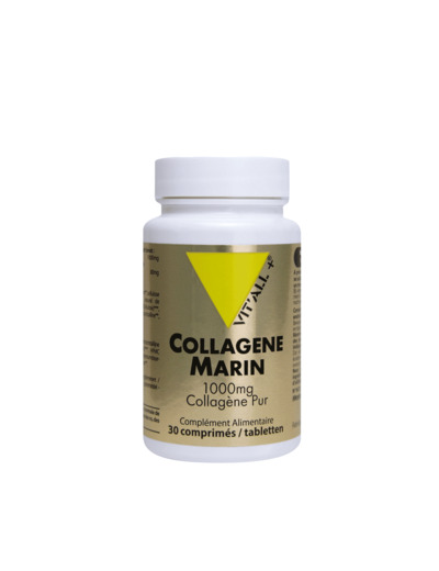 Collagène Marin Pur 1000mg- 30 comprimés-Vit'all+