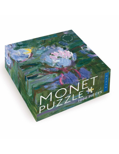 PUZZLE HAZAN. MONET, LES NYMPHEAS