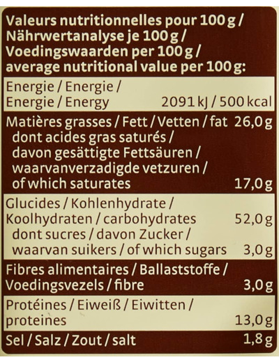 Biscuit aperitif flûte fromage 125g Pural
