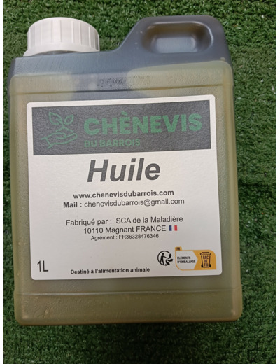 huile de chenevis 1l