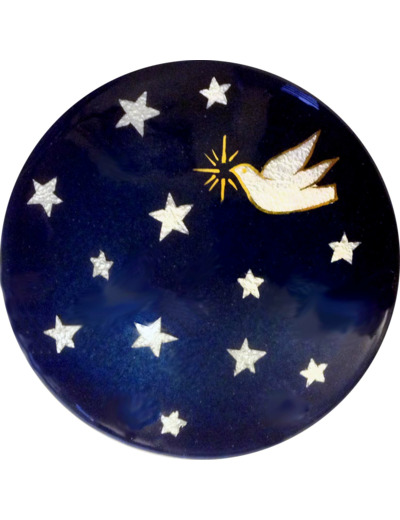 Nuit d'étoiles D8,3cm - EMAUX DU LIBAN