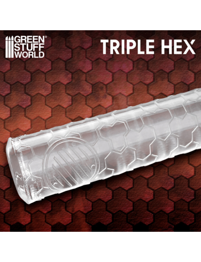Rouleau de Modelisme - Triple Hex