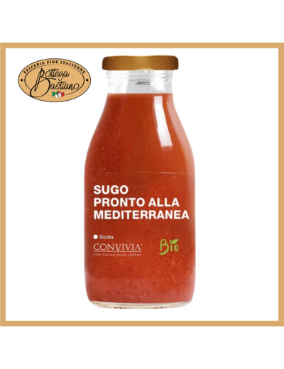 Sauce Tomate Cerise "Alla Méditerranéa" Bio 250g