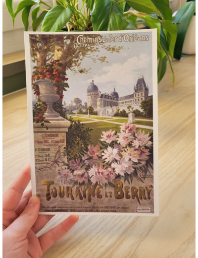 Affiche vintage - Château de Valençay