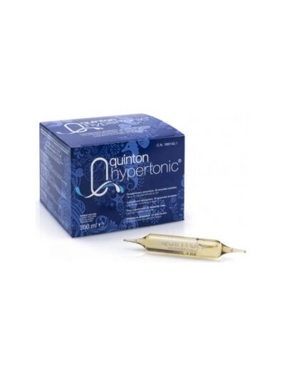 Quinton Hypertonic buvable 30 ampoules