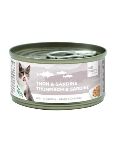 BubiNature thon & sardine - 70g