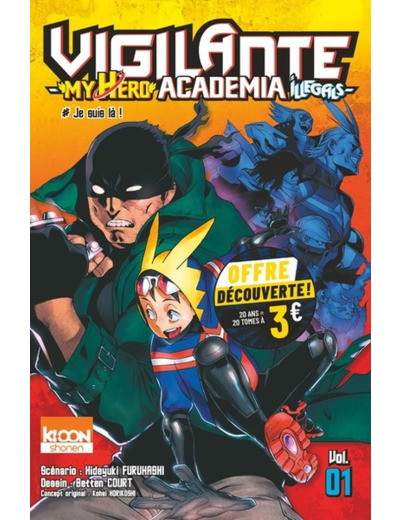 VIGILANTE - MY HERO ACADEMIA ILLEGALS T01