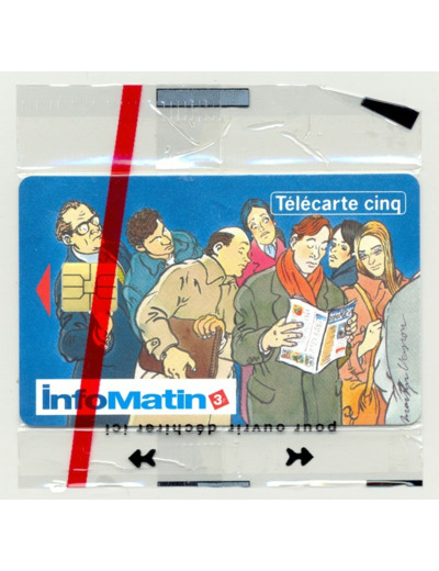 TELECARTE NSB 5 UNITE 01/94 INFOMATIN GN15