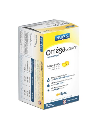 Oméga-source 120 capsules