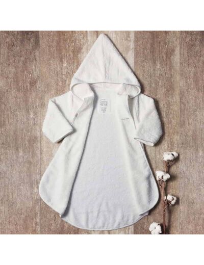 Peignoir bébé en coton bio