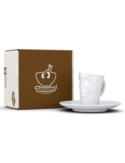 Tasse Expresso HUMEUR - Heureux - 80 ml