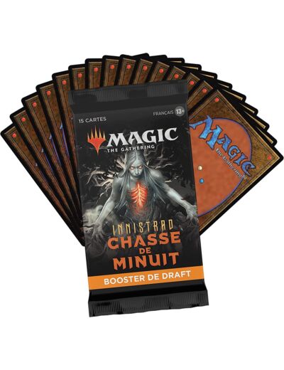 Booster de draft - Magic The Gathering - Innistrad – Chasse de Minuit
