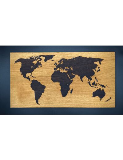 Tableau Carte du monde (continents)