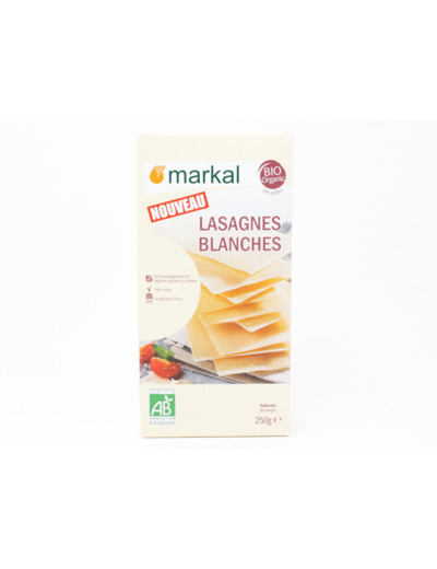 Lasagnes Blanches Bio 250g