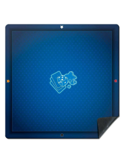 WOGAMAT - Tapis Multi-Jeux 92*92 cm - Bleu