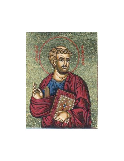 Icône sérigraphiée MDF- 12x18 cm- ST LUC