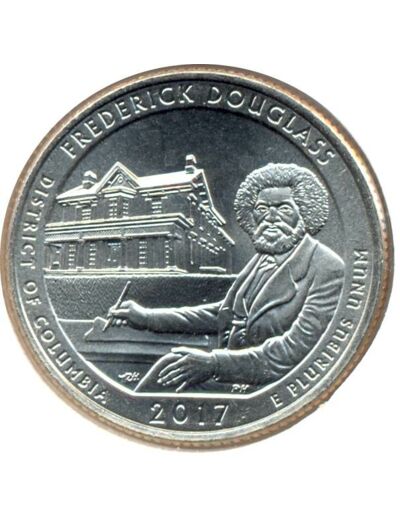 AMERIQUE (U.S.A) 1/4 DOLLAR 2017 D FREDERICK DOUGLAS SUP