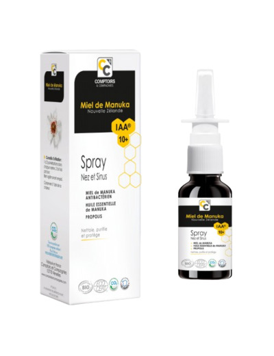 Spray nez et sinus au Manuka 10+-15 ml-Comptoirs & compagnies