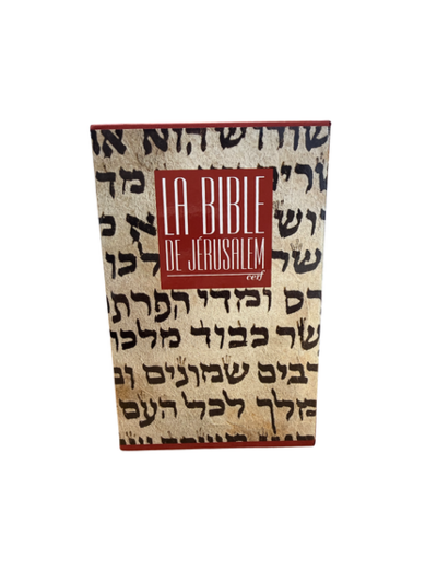 La Bible de Jérusalem - Edition voyage zippée