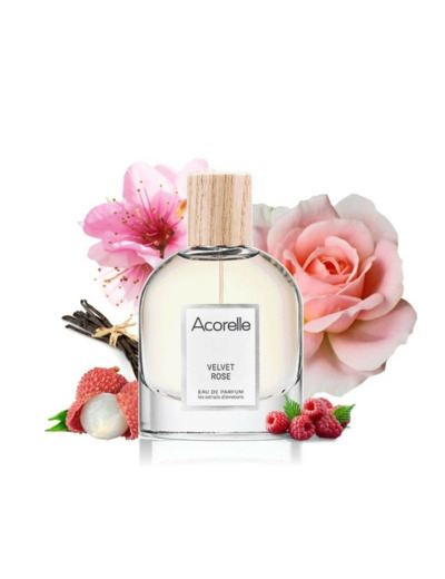 Eau de Parfum Velvet Rose BIO-50ml-Acorelle