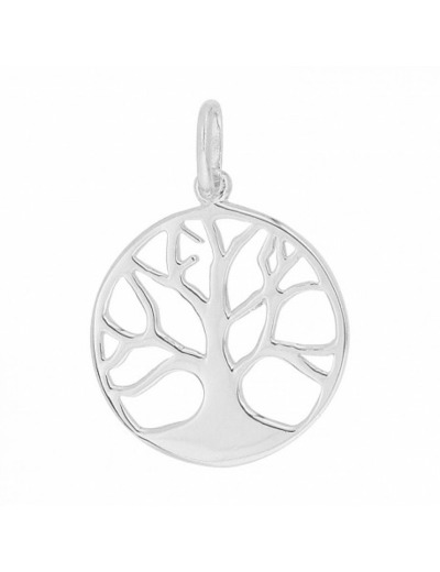 Pendentif en Argent 925 - ARBRE DE VIE 20mm