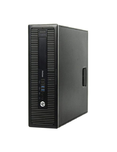 HP ProDesk 600 G1 SFF - Windows 10 - i3 4GB 256GB SSD - Ordinateur Tour PC