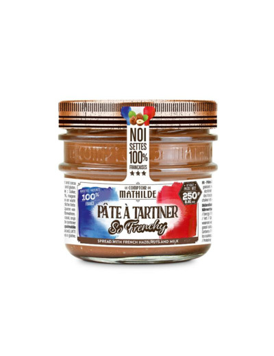 Pâte à tartiner So Frenchy Noisettes 100% Françaises 250G