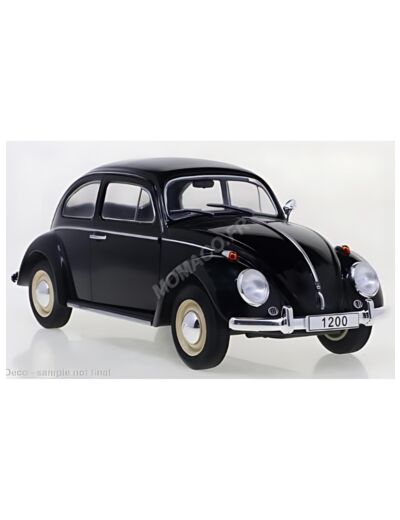 Miniature Volkswagen Coccinelle de 1960, Noire - 1: 24 - WB124177