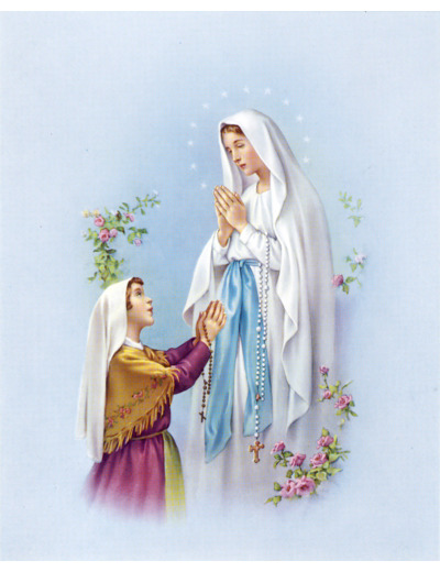 Image 20x25cm - ND LOURDES