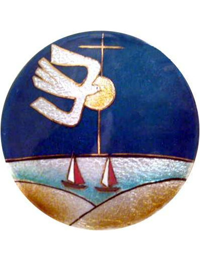 Deux voiliers D8,3cm - EMAUX DU LIBAN