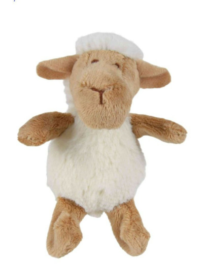 Petite peluche mouton pour chat - 10cm