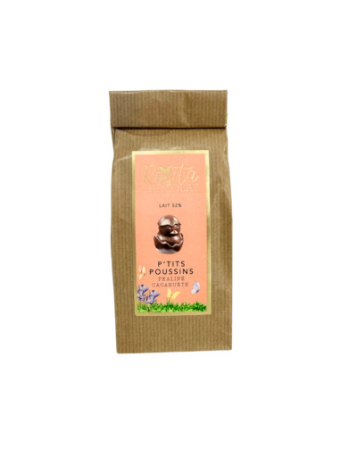 10 P'tits poussins praliné cacahuète