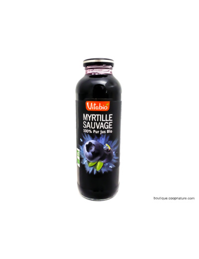 Jus de Myrtilles Sauvages Bio 500ml