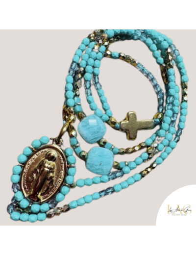 COLLIER CHAPELET LAGUNA