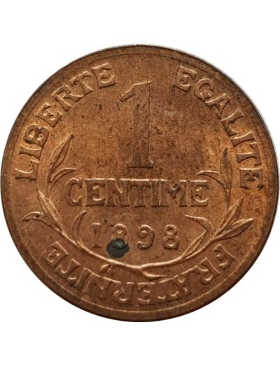 FRANCE 1 CENTIME DUPUIS 1898 SUP- (G90)